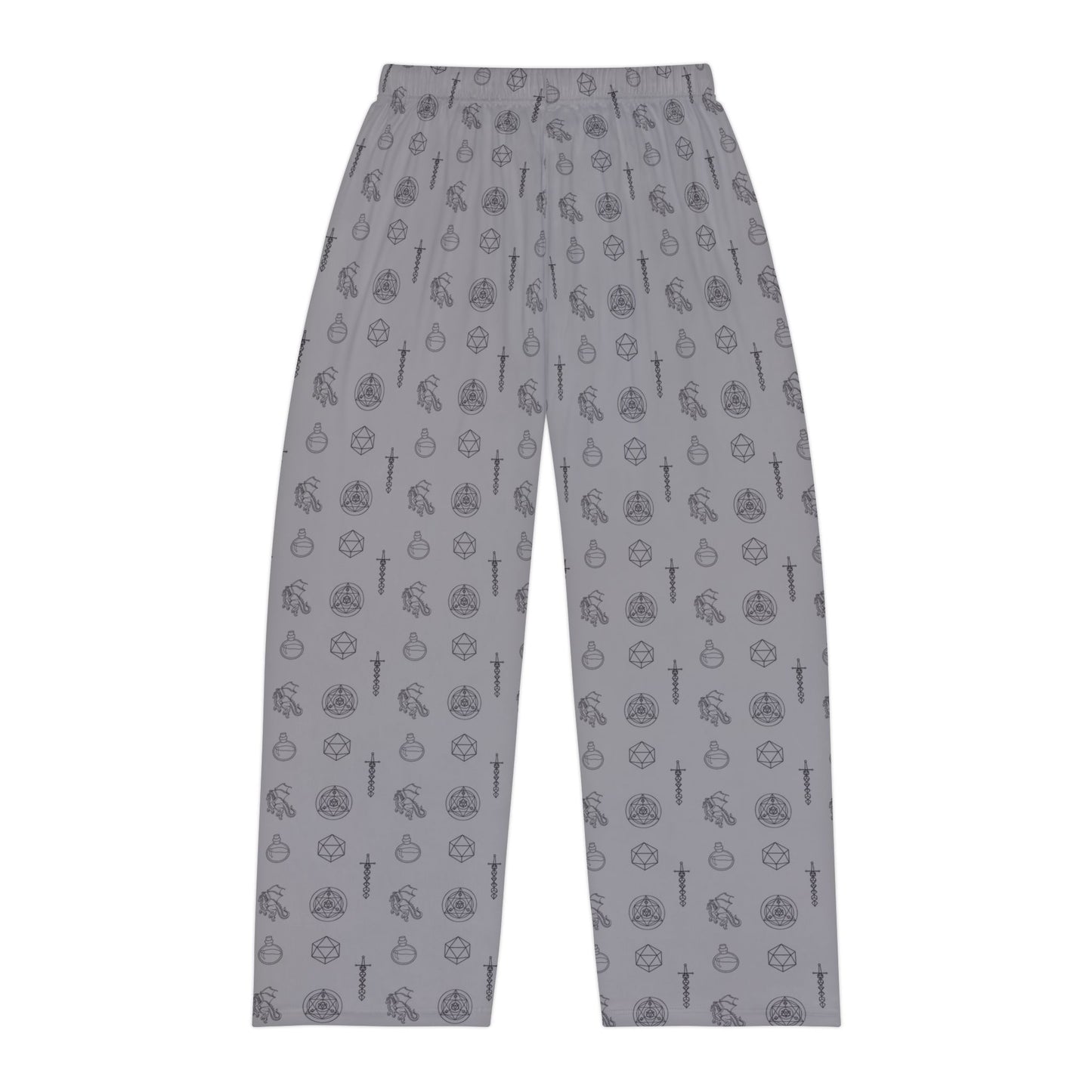 Men's Pajama Pants  grey(AOP)