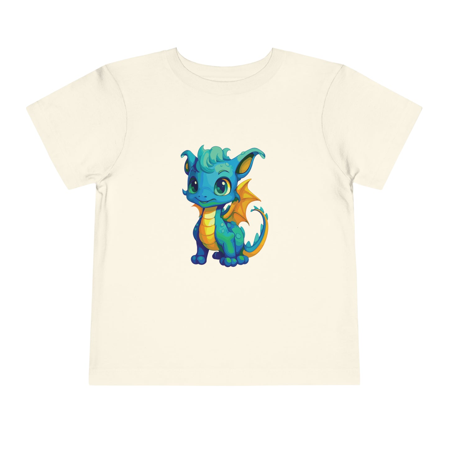 Blue baby dragon Toddler Short Sleeve Tee