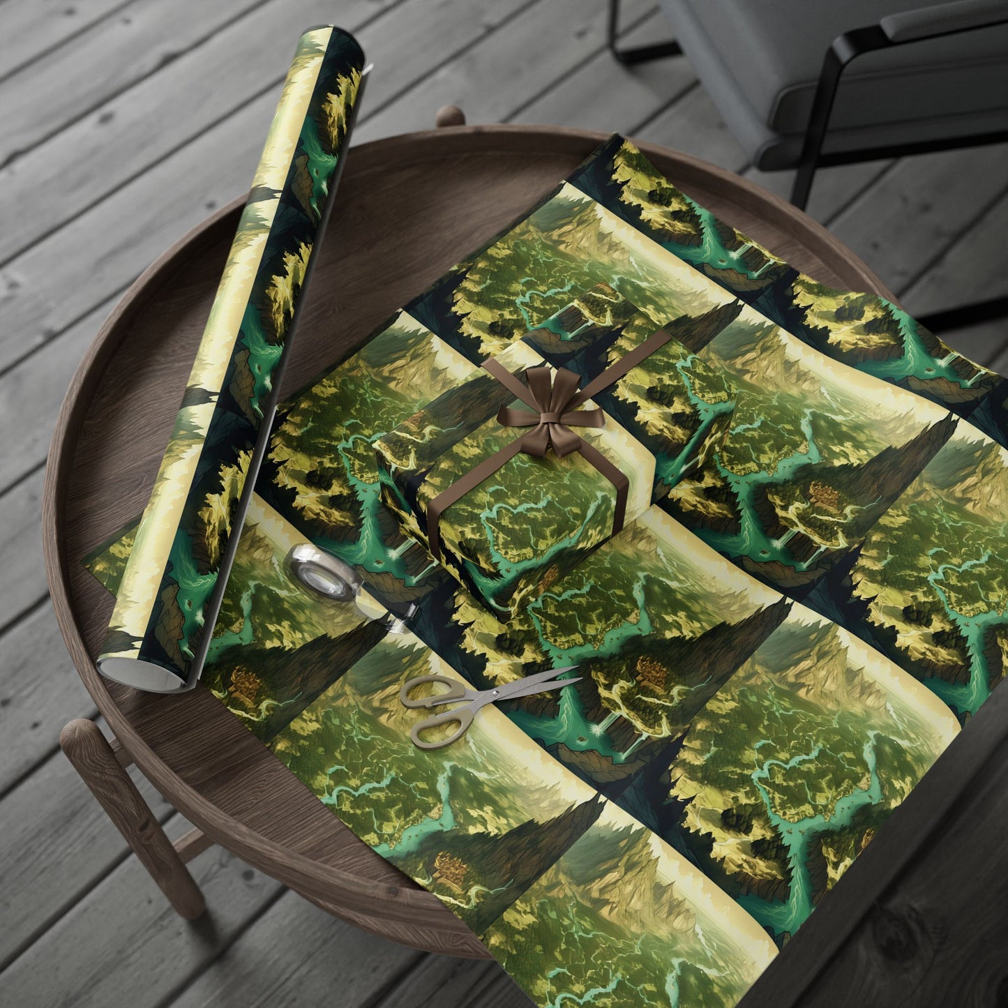 Green Map Wrapping Papers